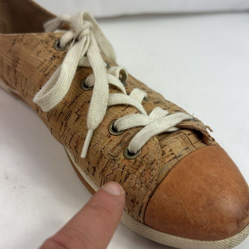 Kork-ease Silvia Brown Cork Leather Women's Sneakers - Picture 12 of 16